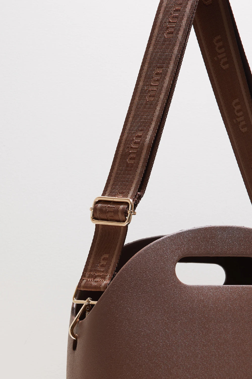 Shoulder Strap Cocoa Gold Mono