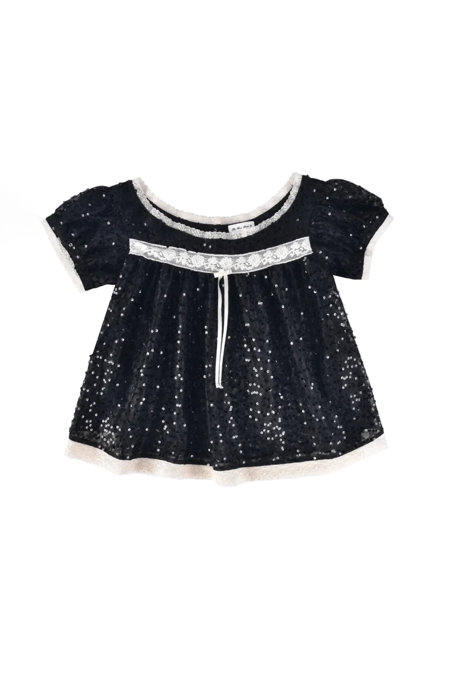 My Mum Made it Lucienne Blouse Black