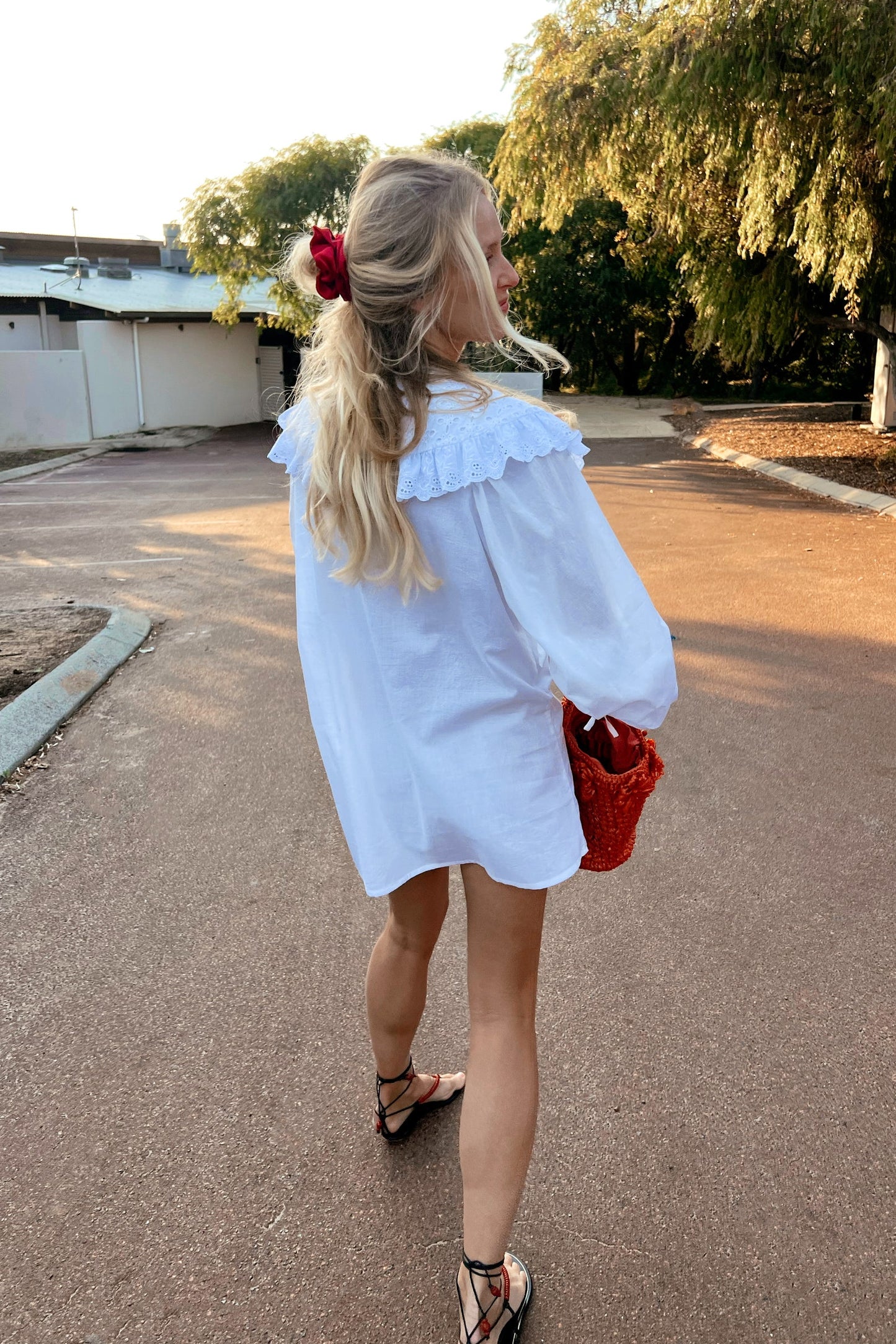 Harrie Mini Dress Ivory