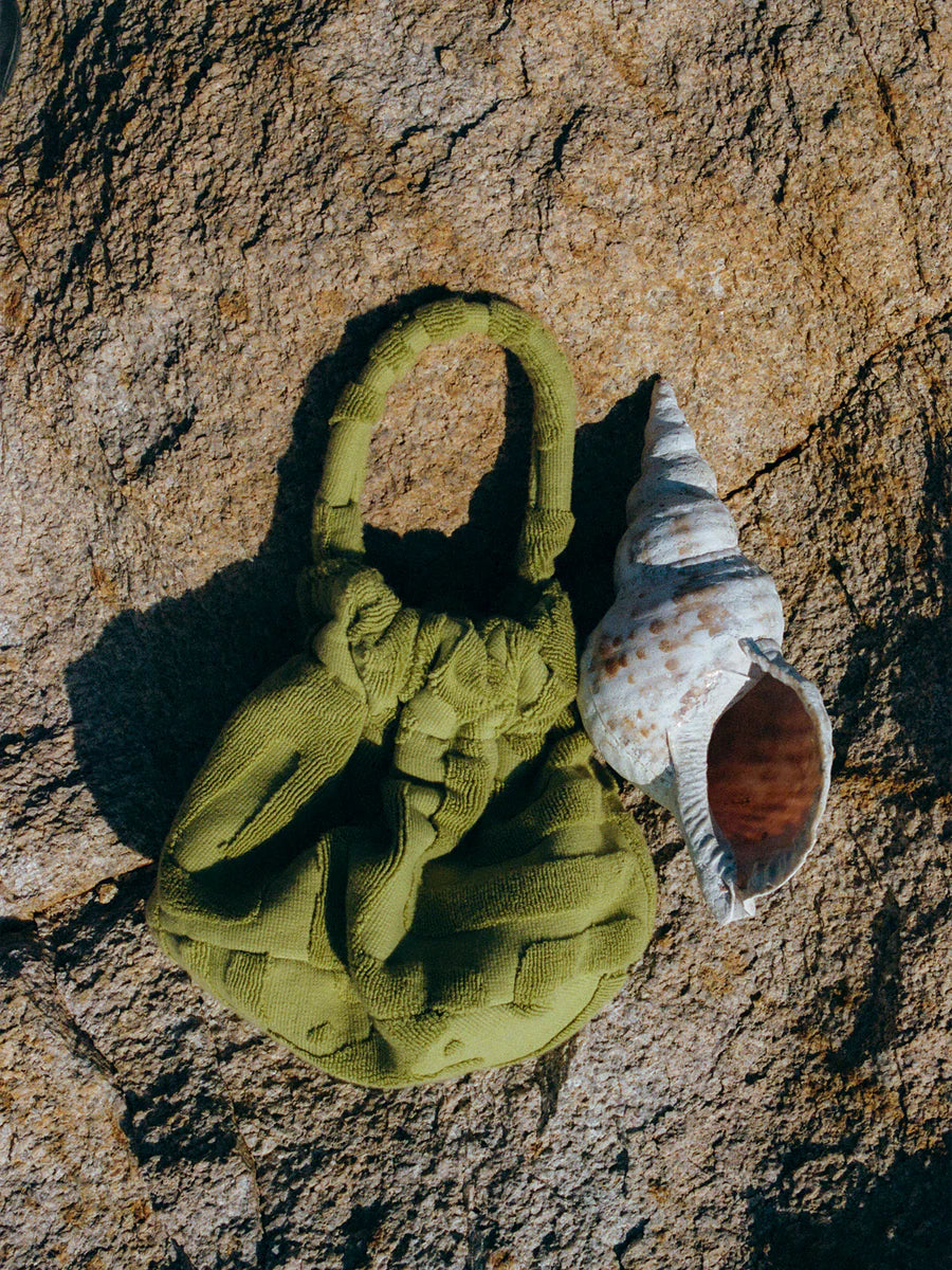 Towelling Bucket Bag Kin Aloe