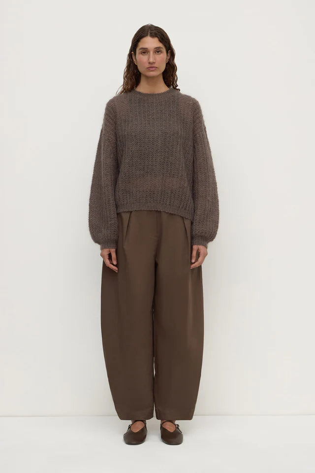 Tulsa Mohair Knit Bark