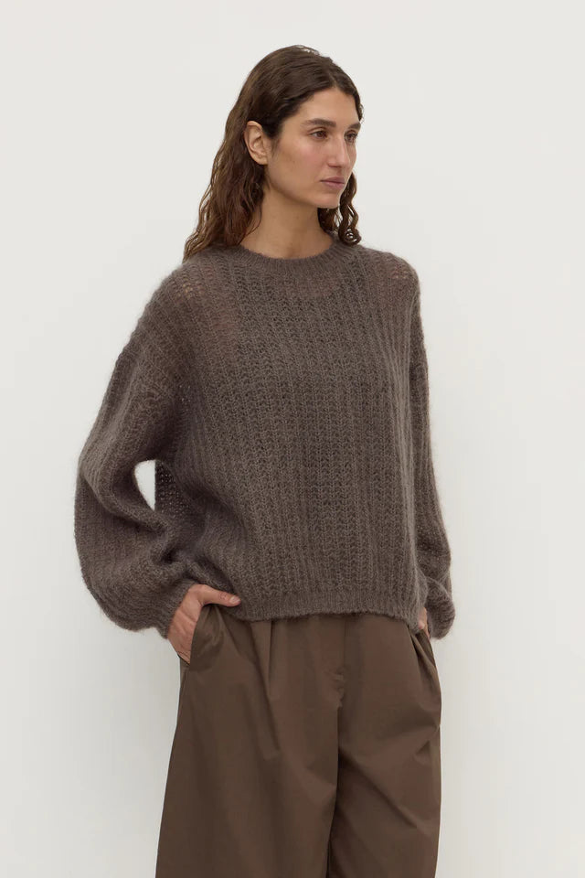 Tulsa Mohair Knit Bark