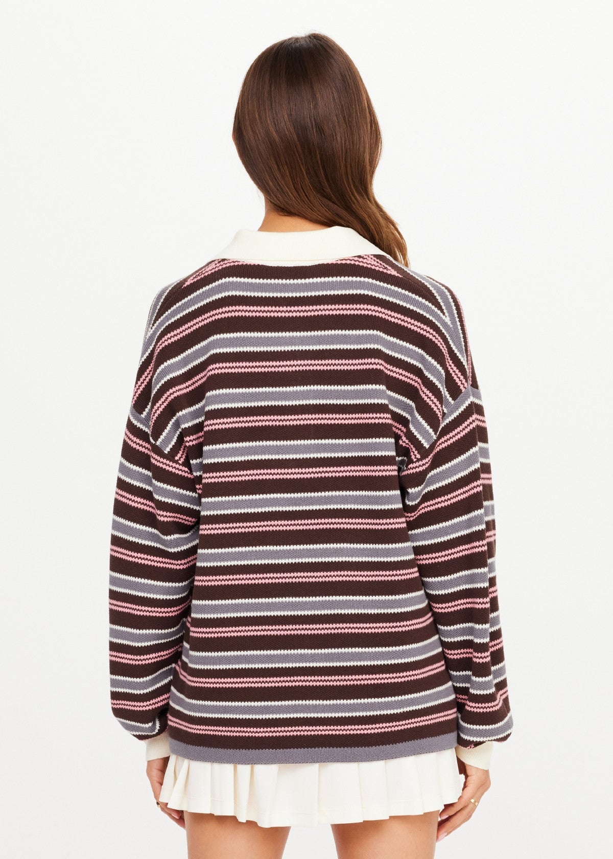 Wonder Knit Polo Stripe