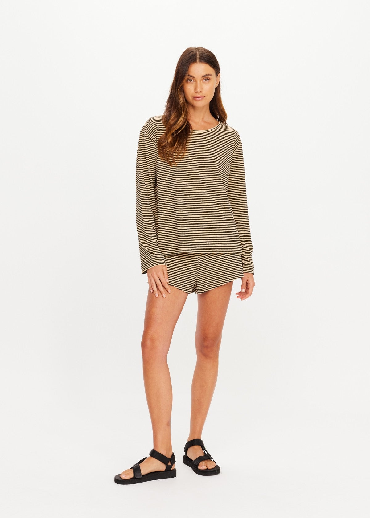 The Upside Santos Rio Long Sleeve Top Stripe