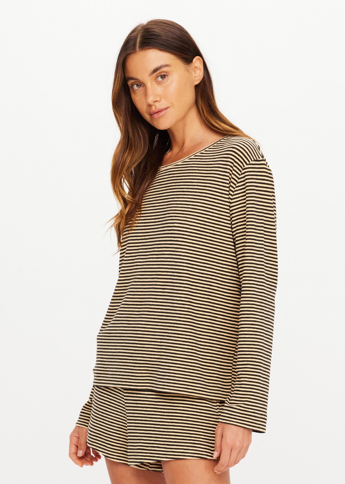 The Upside Santos Rio Long Sleeve Top Stripe