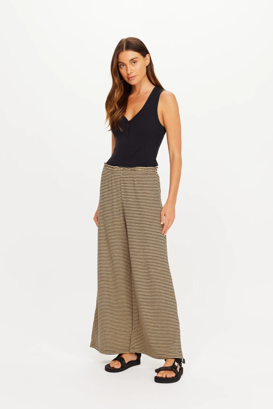 The Upside Santos Adriel Split Pant Stripe
