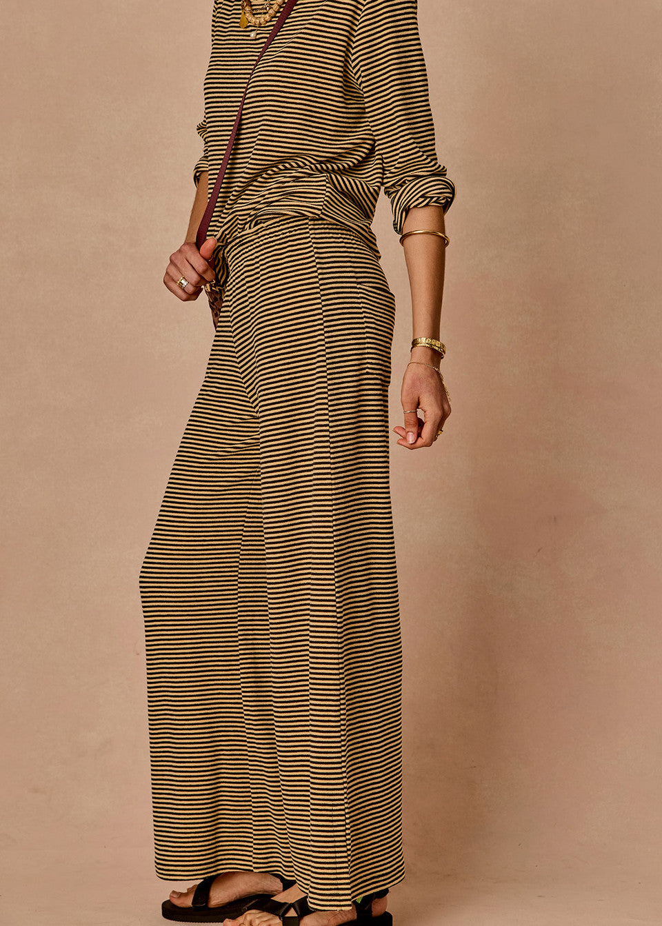 The Upside Santos Adriel Split Pant Stripe