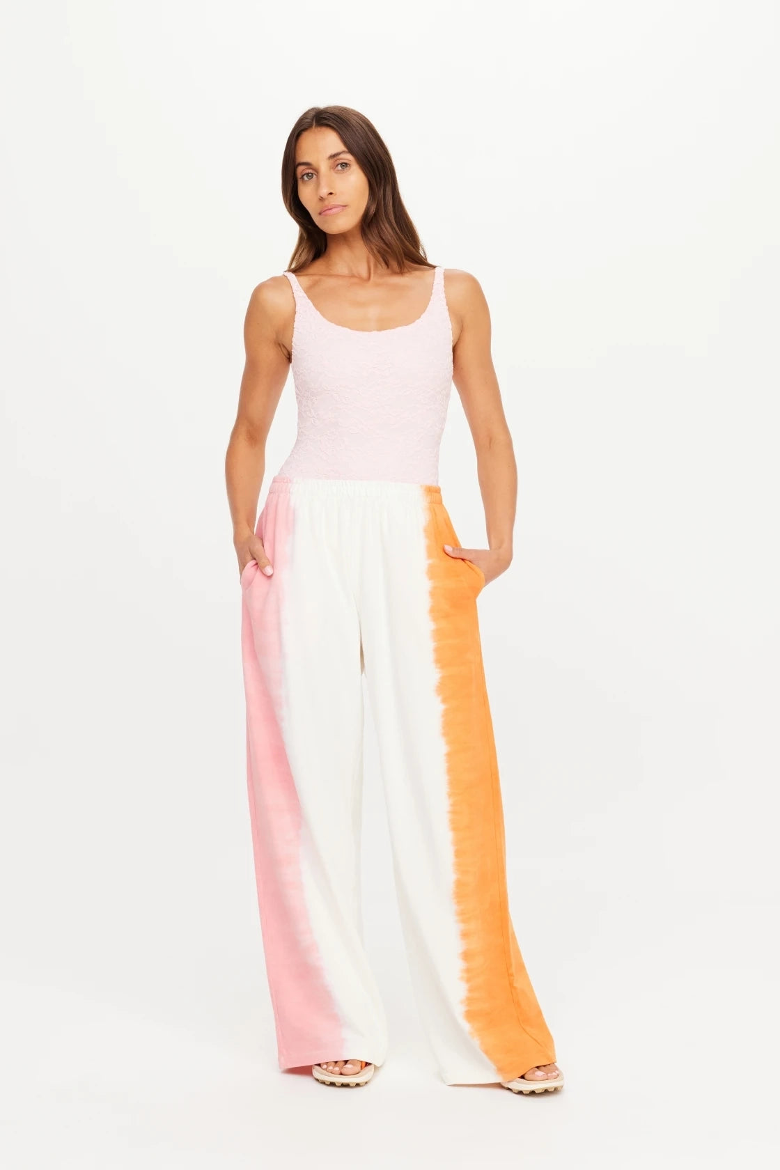 The Upside Tokio Wide Leg Pant Tie Dye