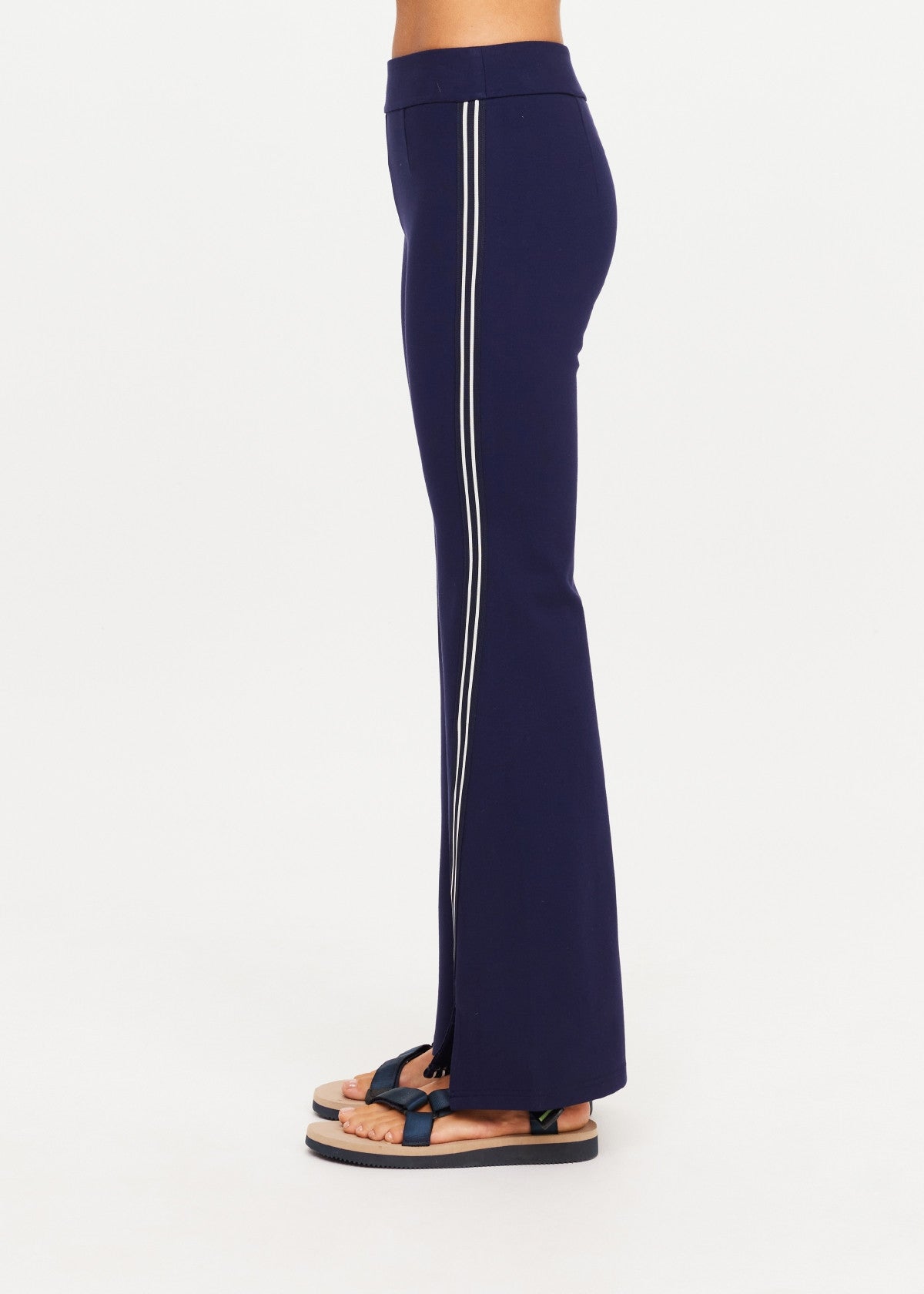 Joyela Panelled Flare Navy