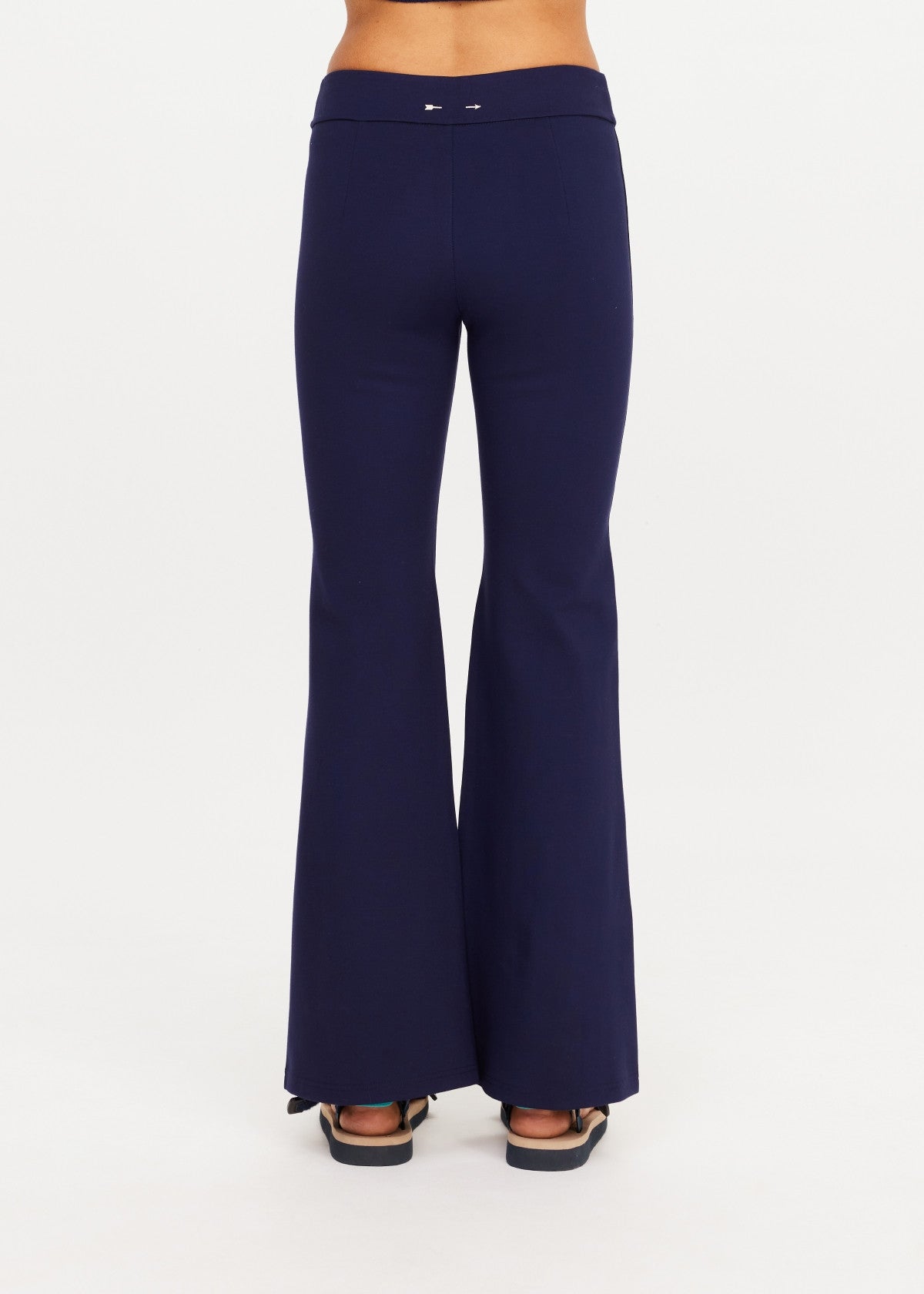 Joyela Panelled Flare Navy