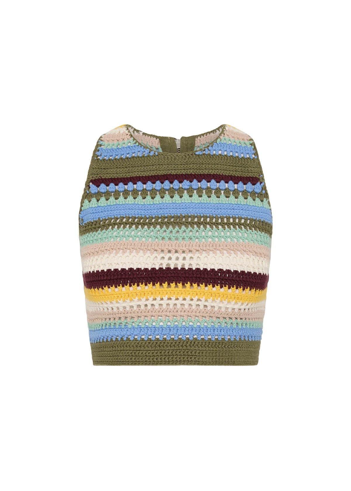 The Upside Brasilia Isla Crochet Stripe