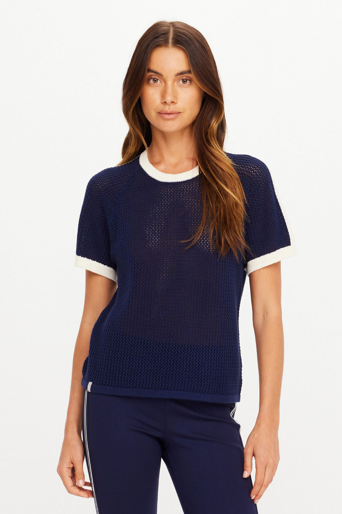 Fenway Jordan Knit Tee Navy