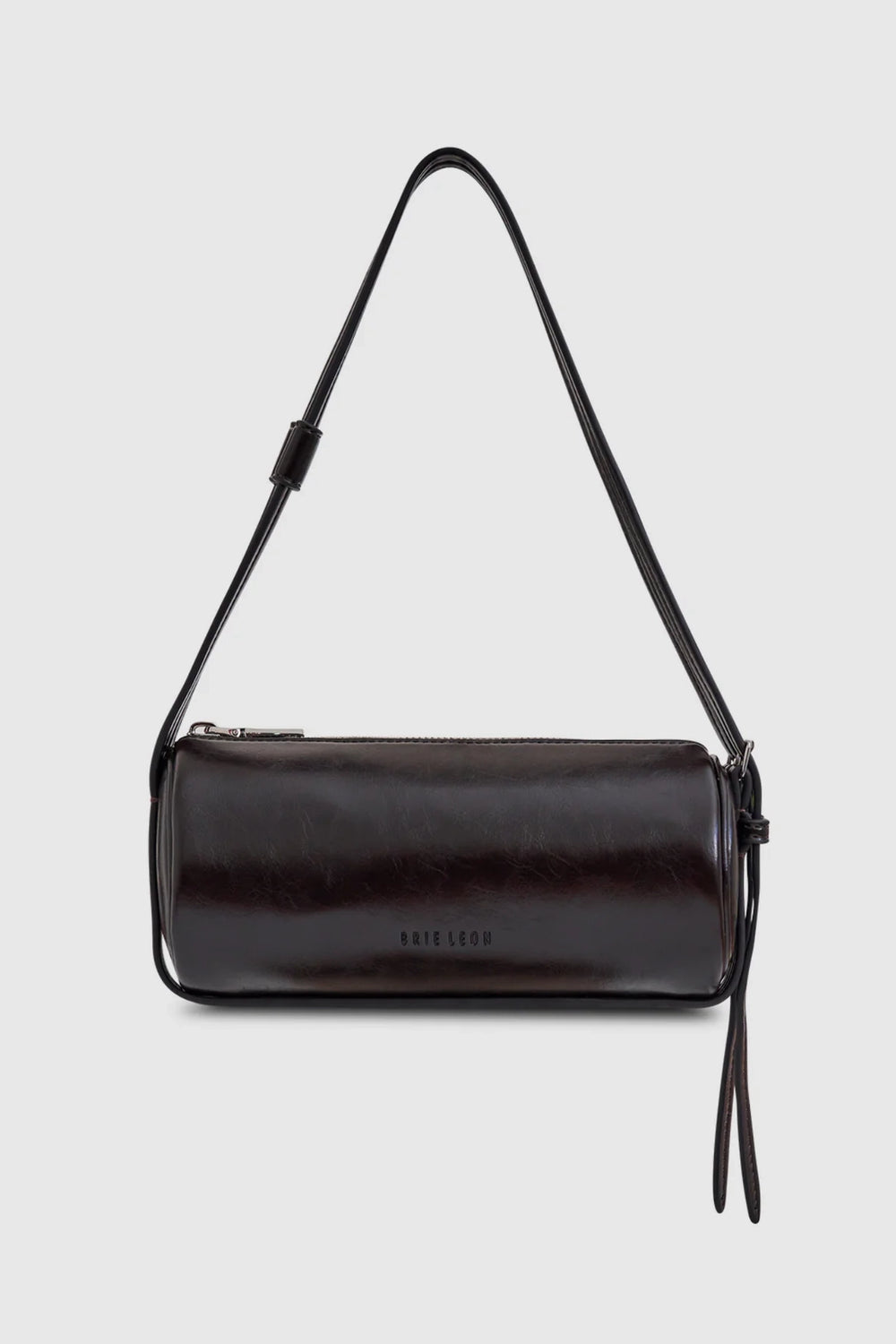 Brooke Mini Barrel Bag Burnt Coffee