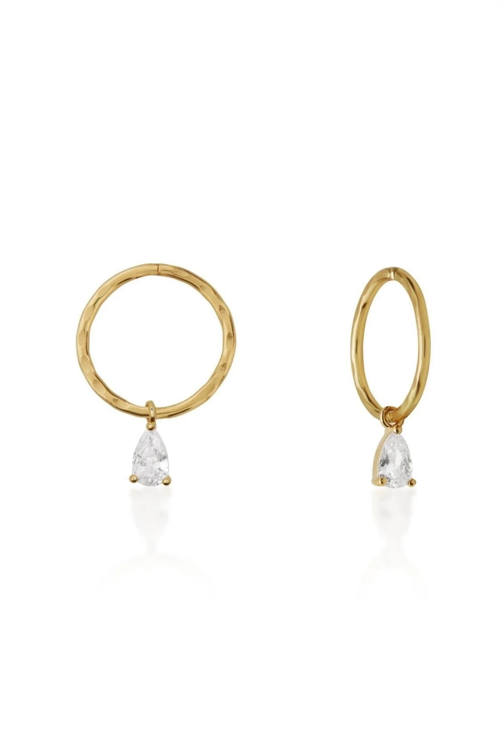 Valentine Mini Hoops Gold