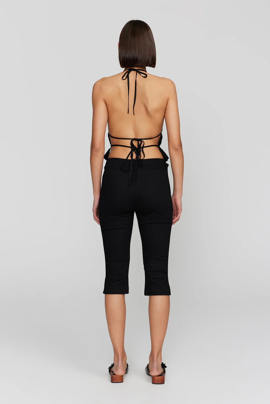 Verity Backless Top Black