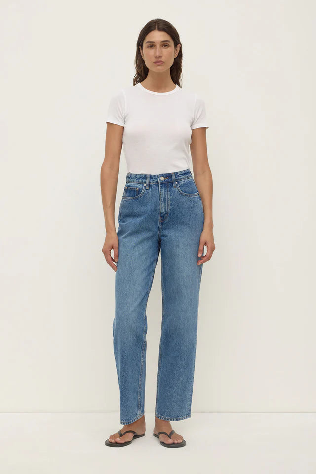 Vintage Straight Jean Classic Blue