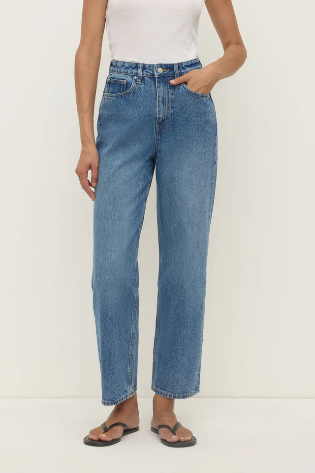 Vintage Straight Jean Classic Blue