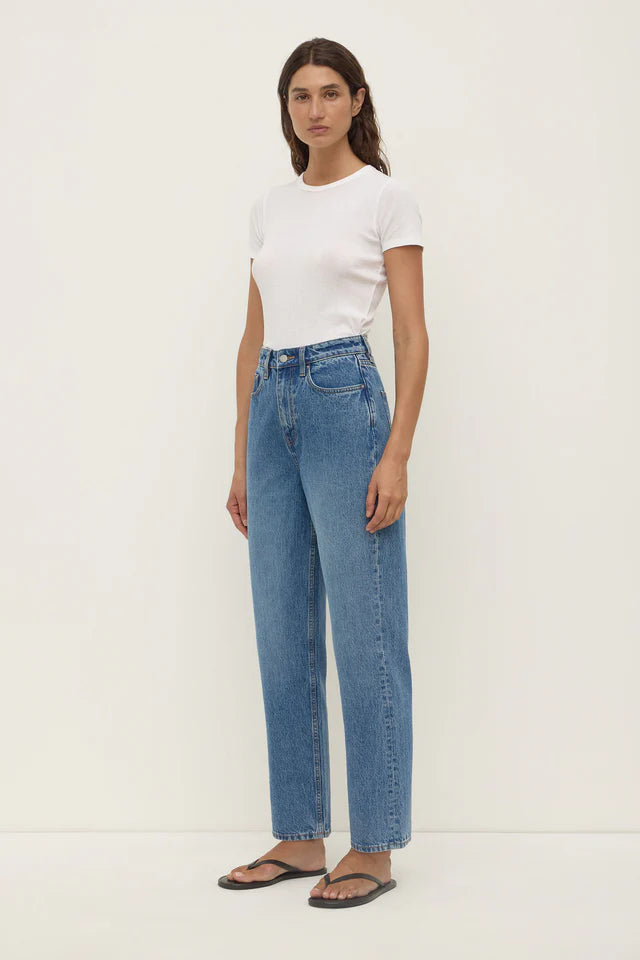 Vintage Straight Jean Classic Blue