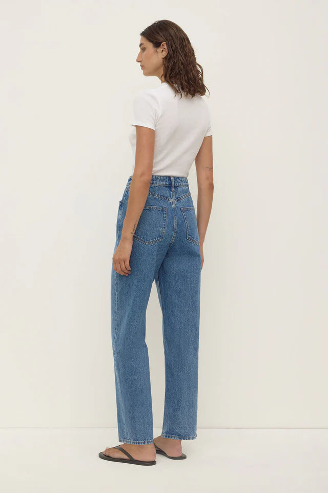 Vintage Straight Jean Classic Blue