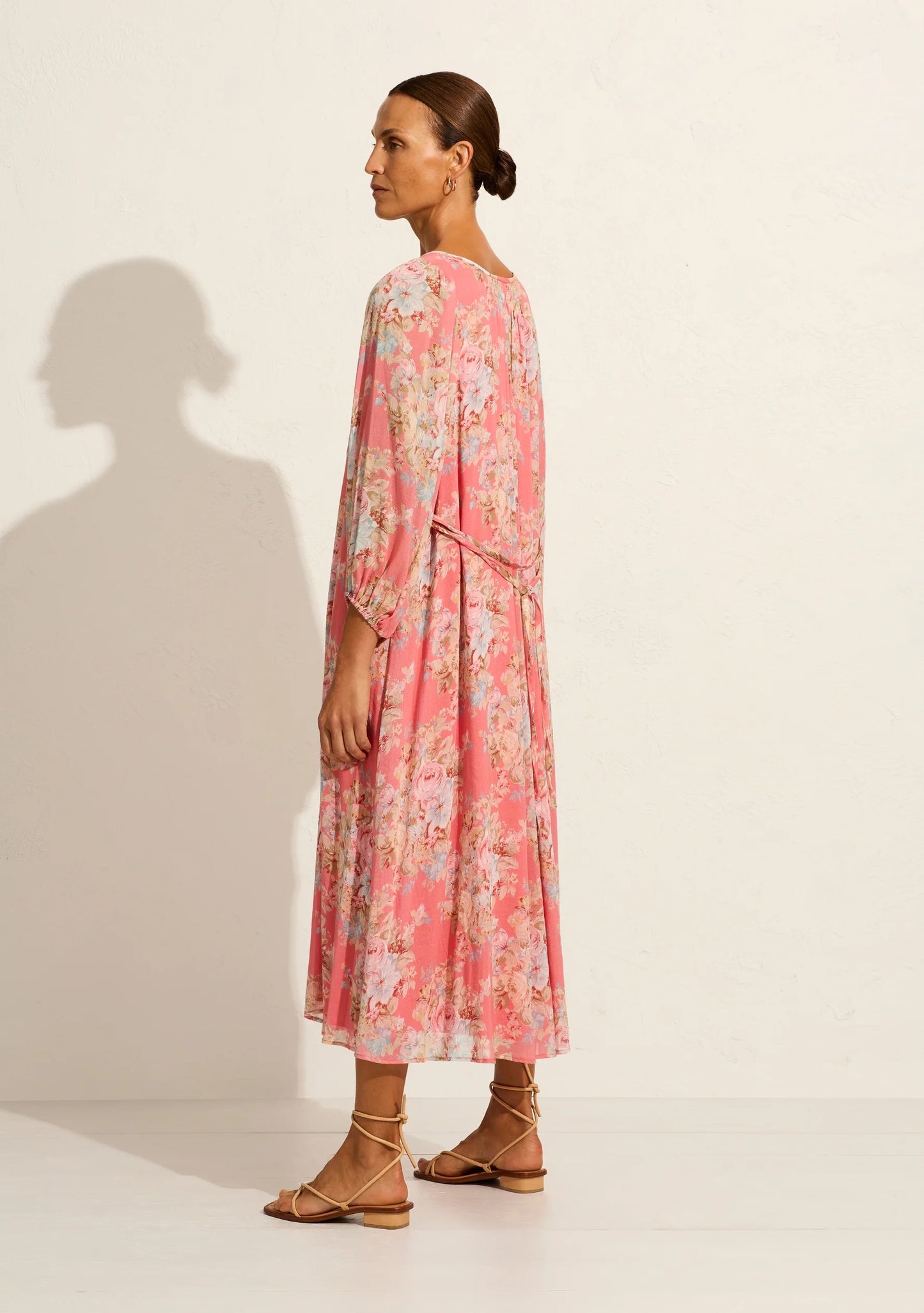 Willow Midi Dress Rose Pink