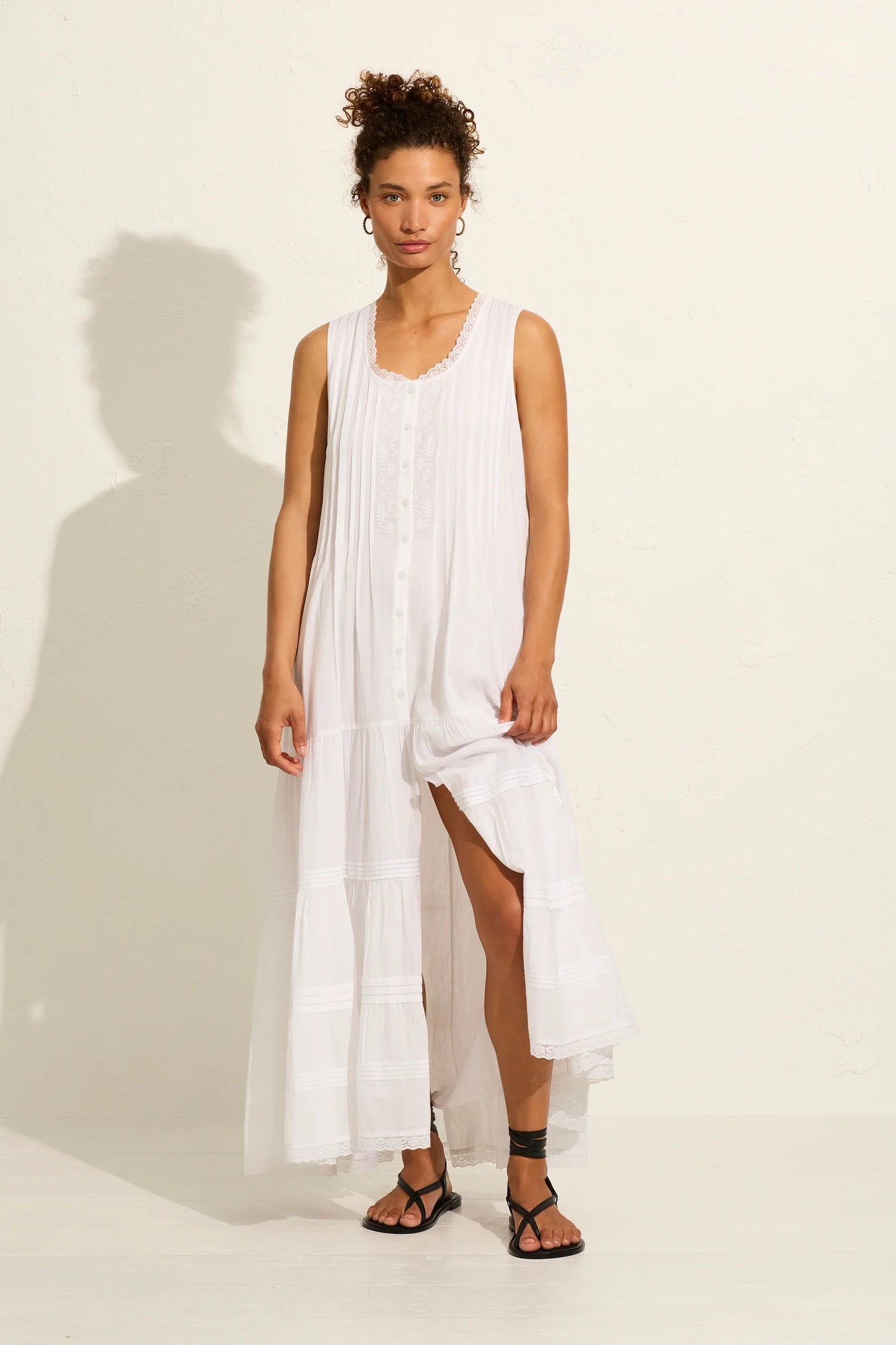 Ellory Maxi Dress White