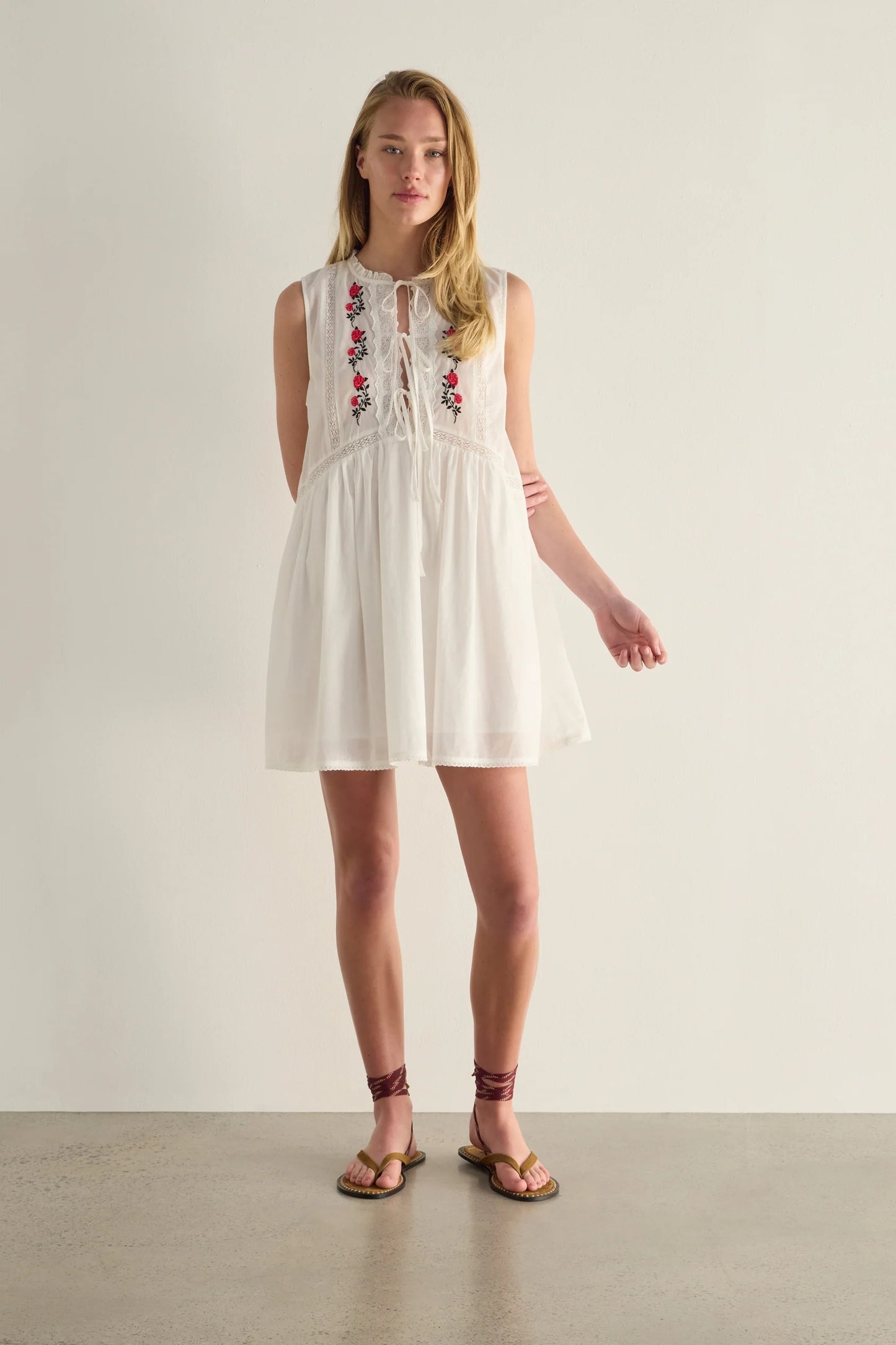 Bellamy Mini Dress White