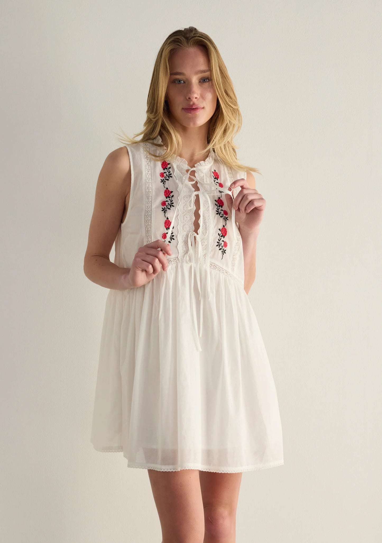 Bellamy Mini Dress White