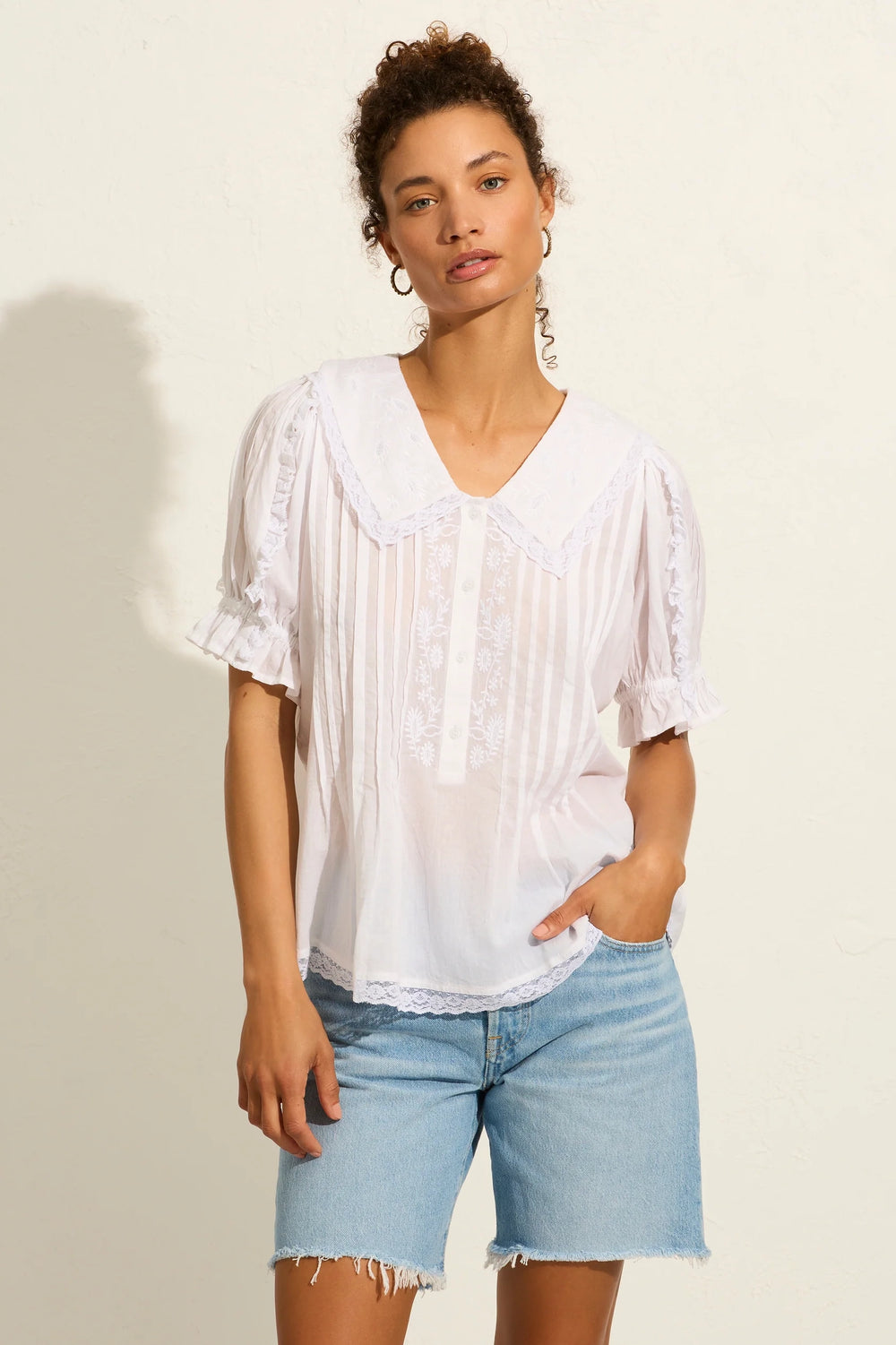 Ellory Blouse White