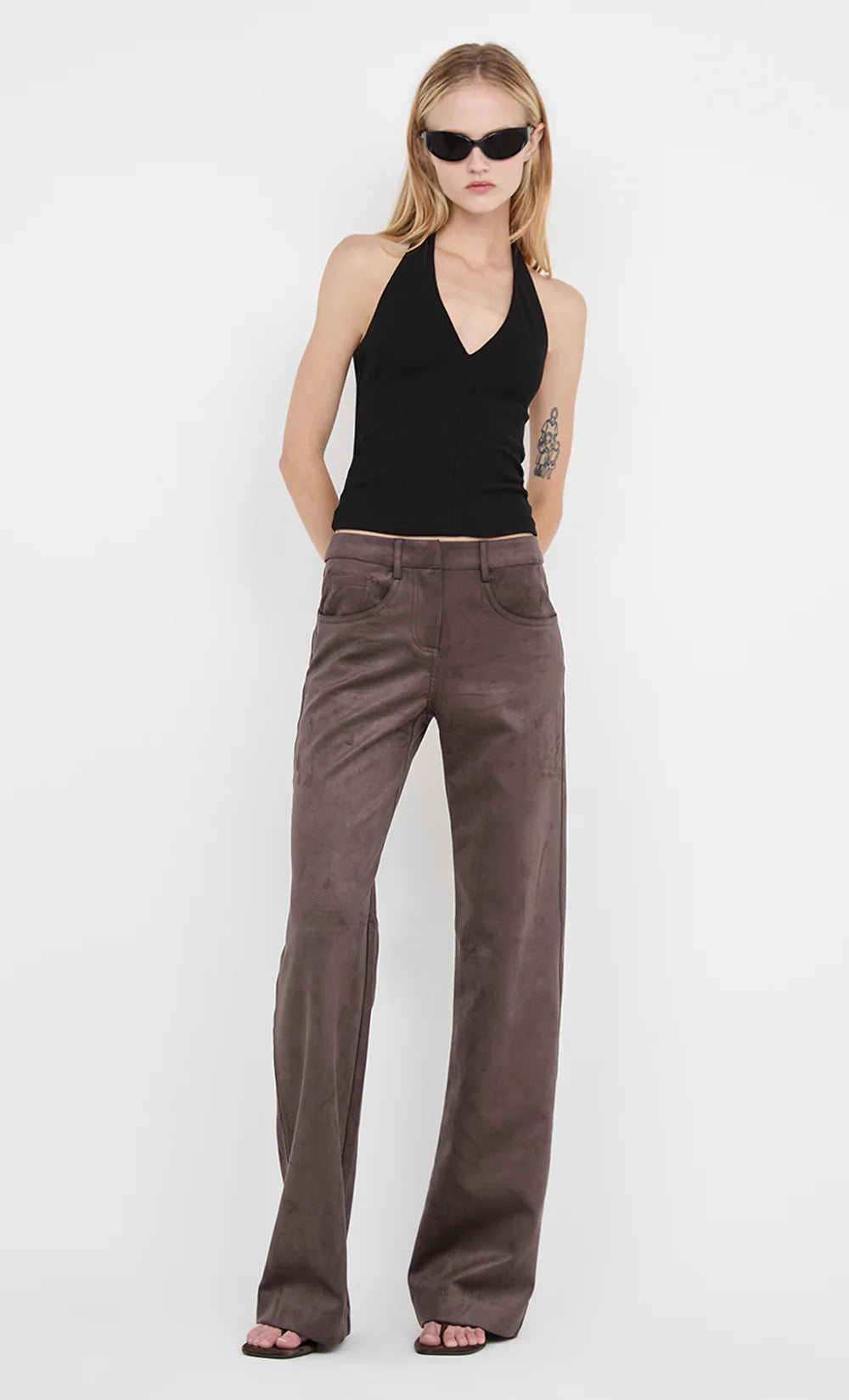 Ione Halter Top Black