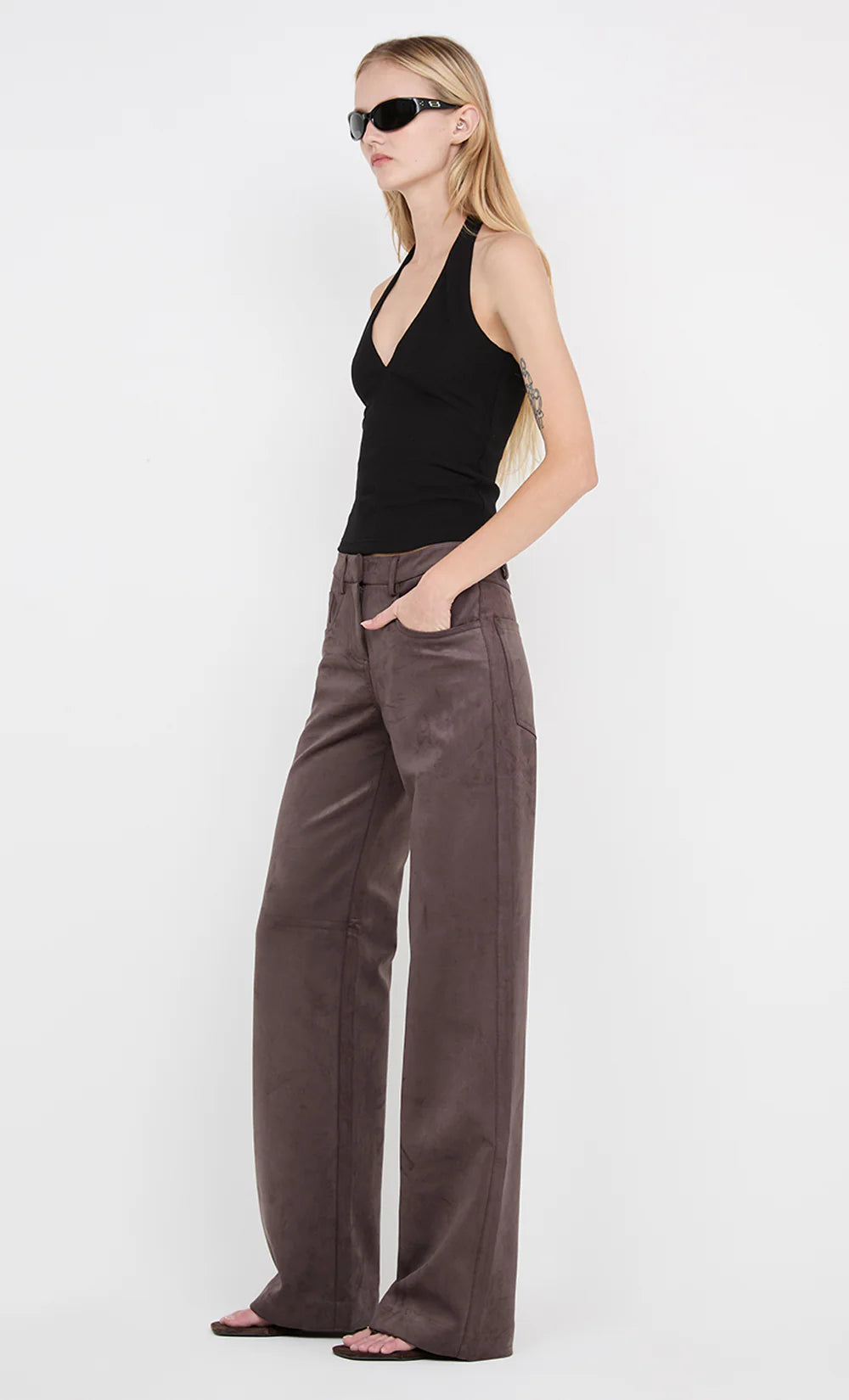 Ione Halter Top Black