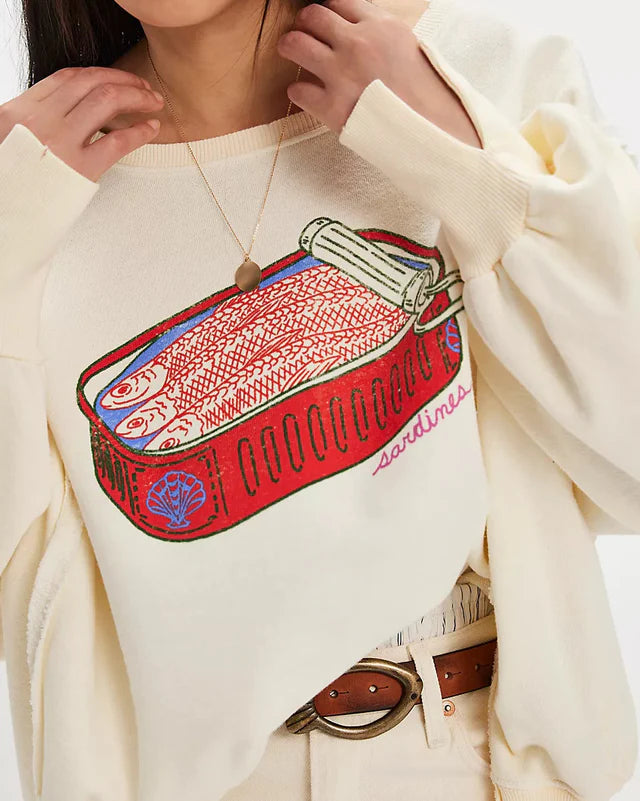 We The Free Graphic Camden Pullover Sardine Combo