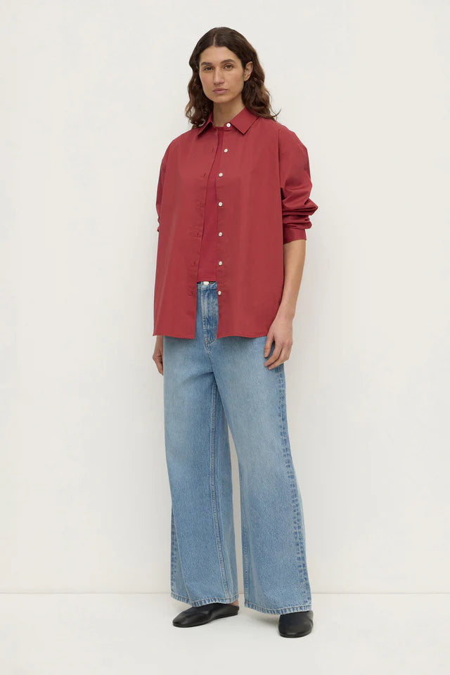 Assembly Label Wide Relaxed Jean Indi Blue