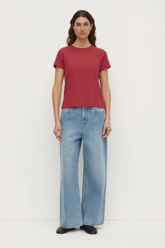 Assembly Label Wide Relaxed Jean Indi Blue