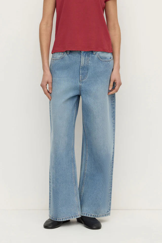 Assembly Label Wide Relaxed Jean Indi Blue