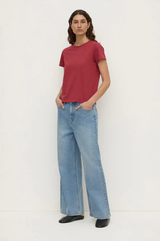 Assembly Label Wide Relaxed Jean Indi Blue