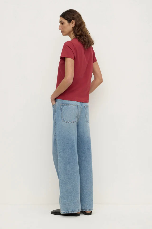 Assembly Label Wide Relaxed Jean Indi Blue