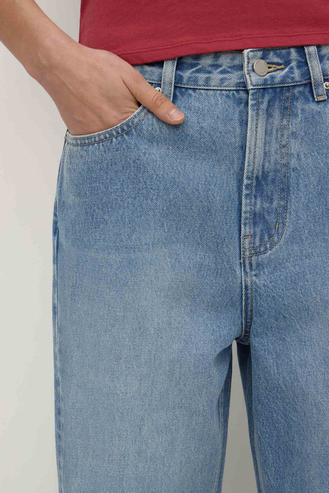 Assembly Label Wide Relaxed Jean Indi Blue