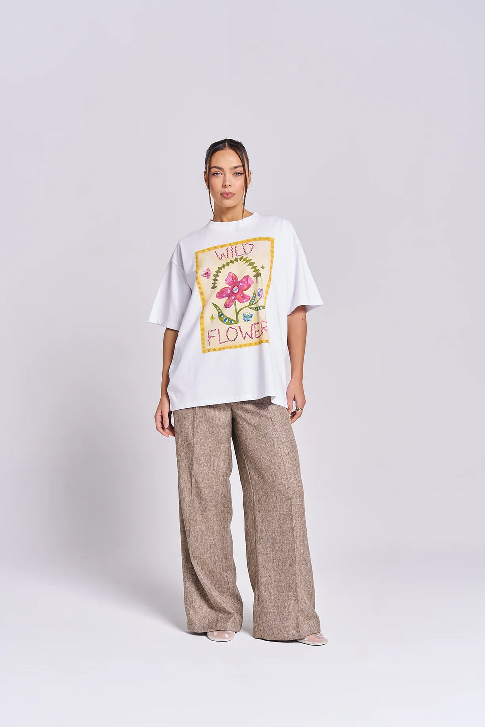 Wildflower Tee White