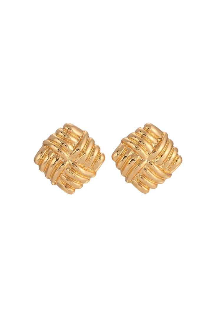 Wind Gold Earrings