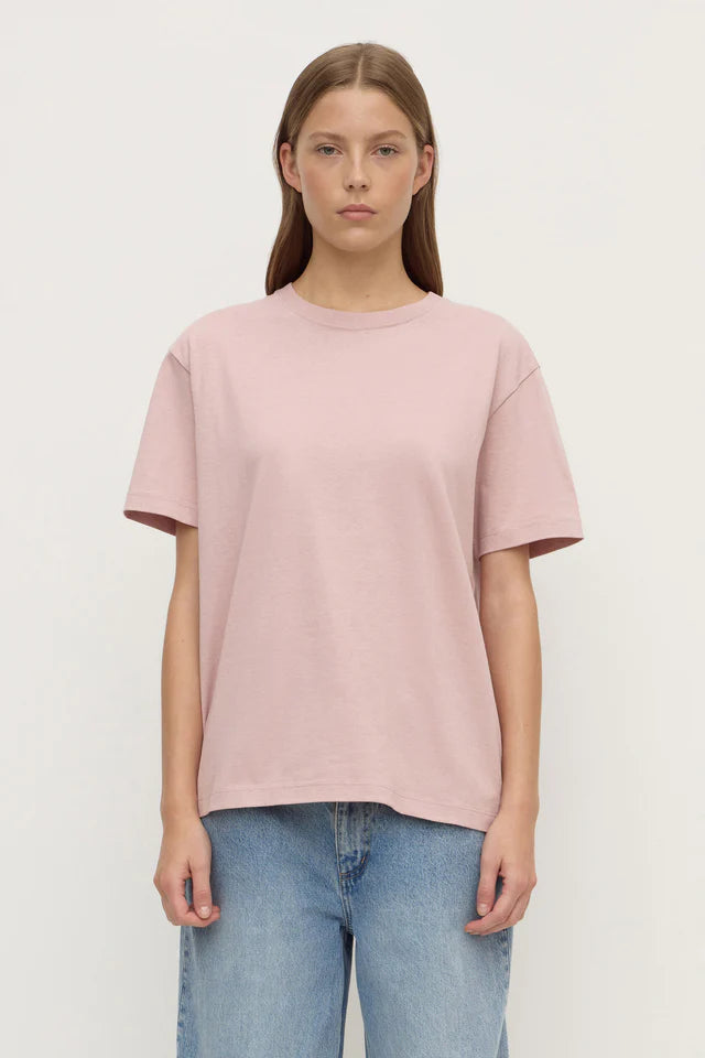 Womens Organic Base Tee Blush