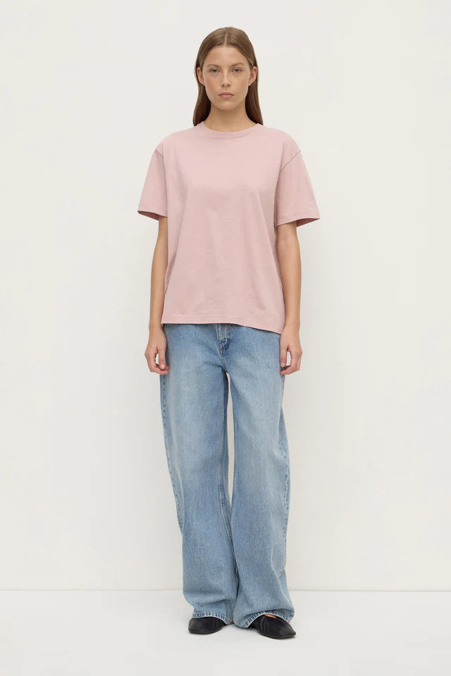 Womens Organic Base Tee Blush