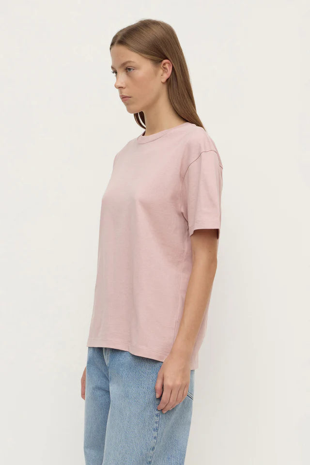Womens Organic Base Tee Blush