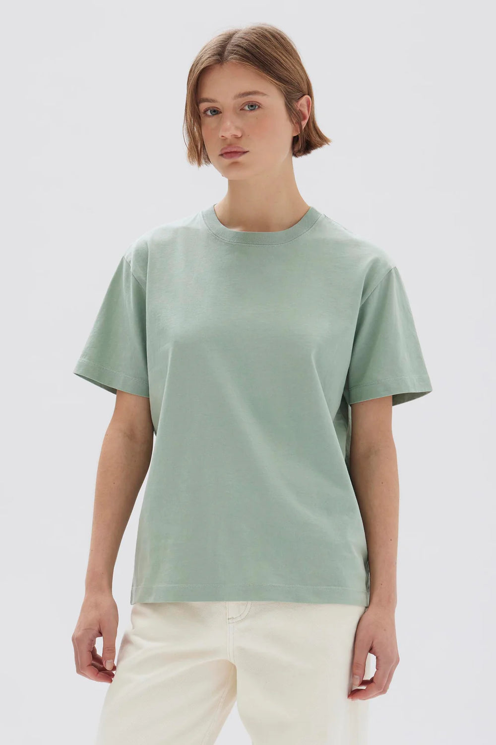 Womens Organic Base Tee Rosemary