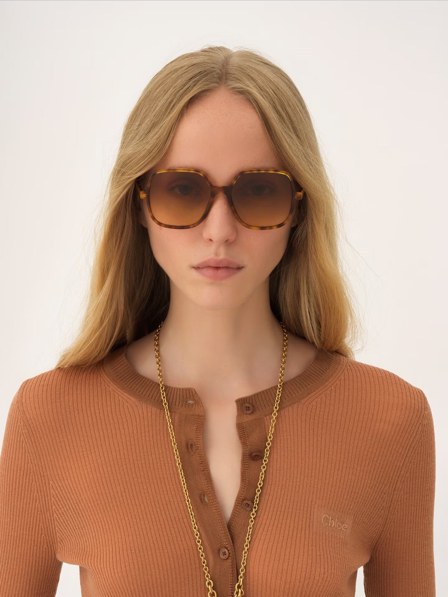 Chloe Judy Sunglasses CH0362S004 Havana