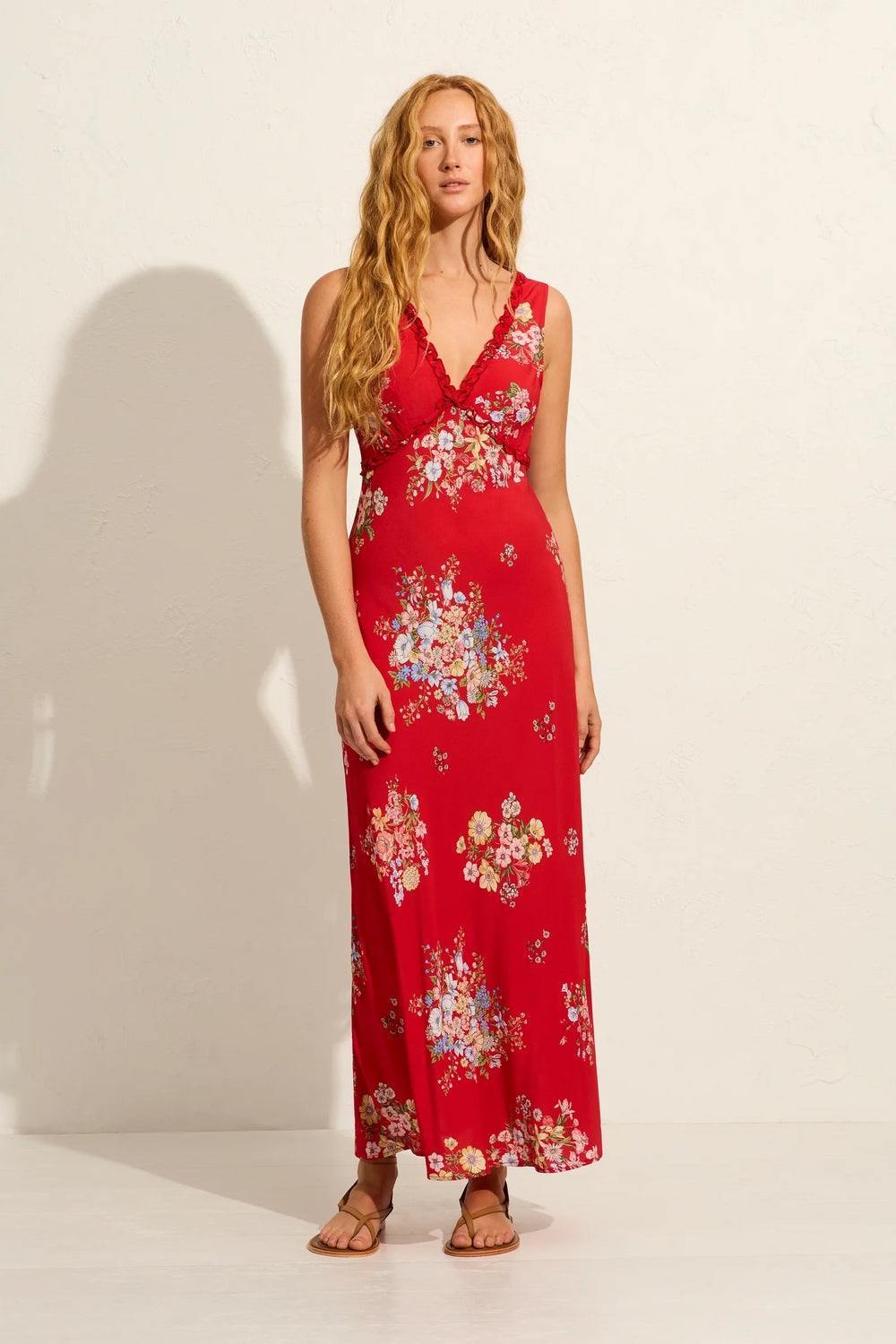 Yollanda Maxi Dress Red