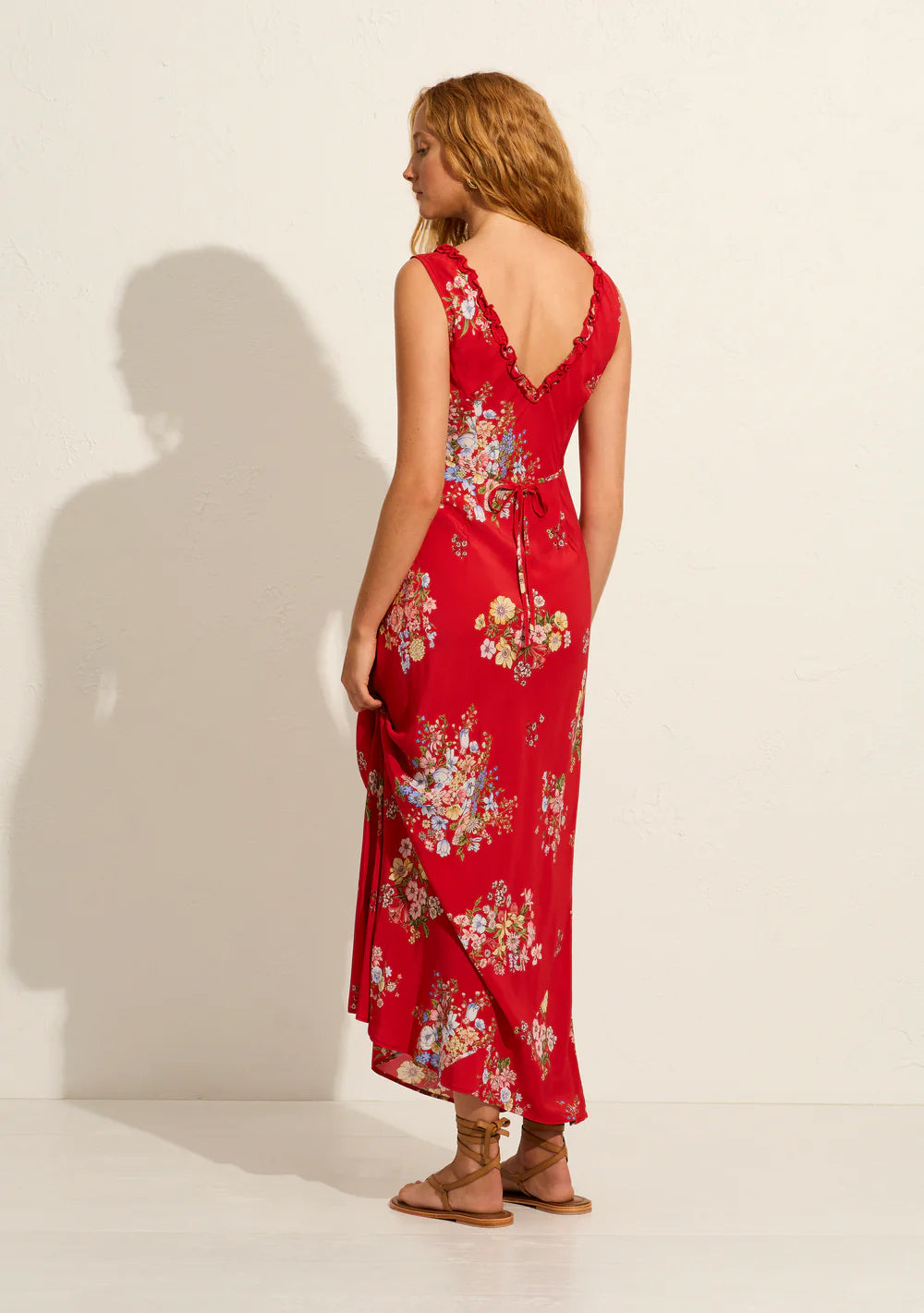 Yollanda Maxi Dress Red