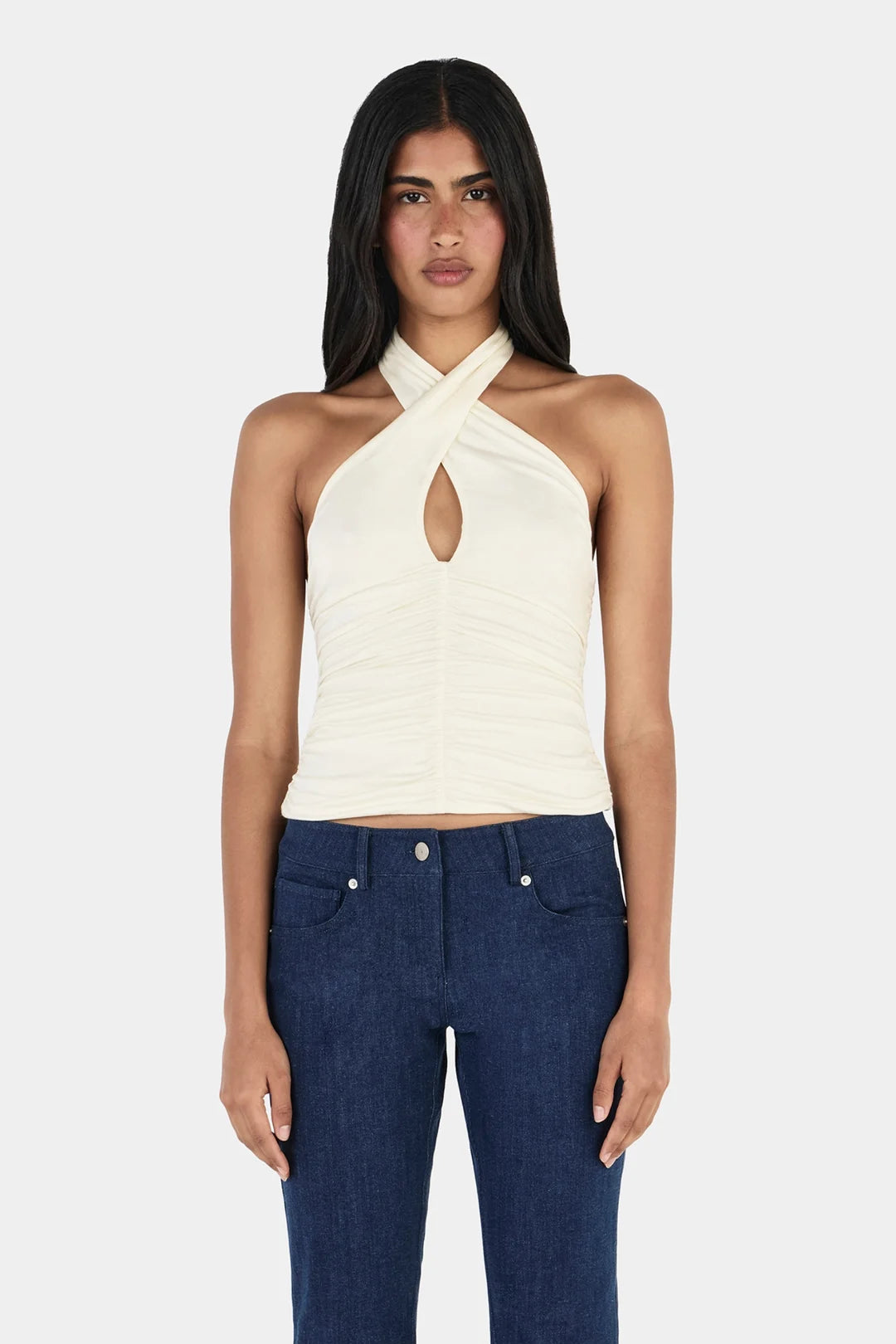 Ownley Yoita Top Ivory