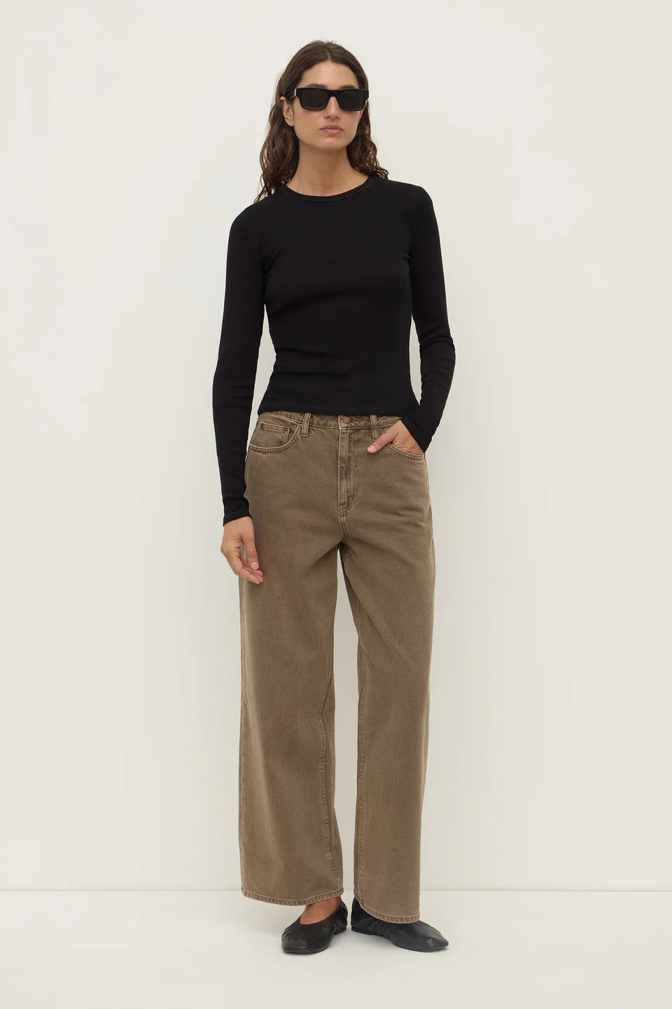 Zali Long Sleeve Tee Black