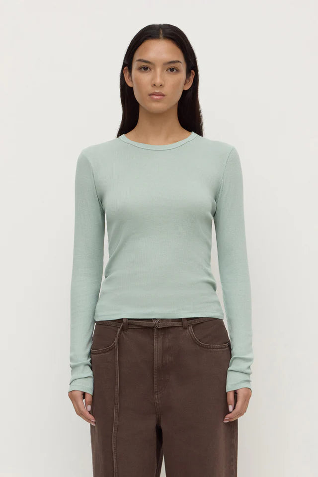 Zali Long Sleeve Tee Mint