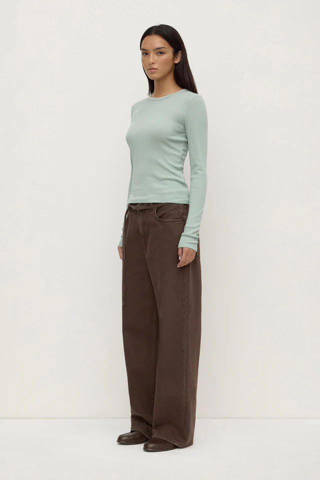 Zali Long Sleeve Tee Mint